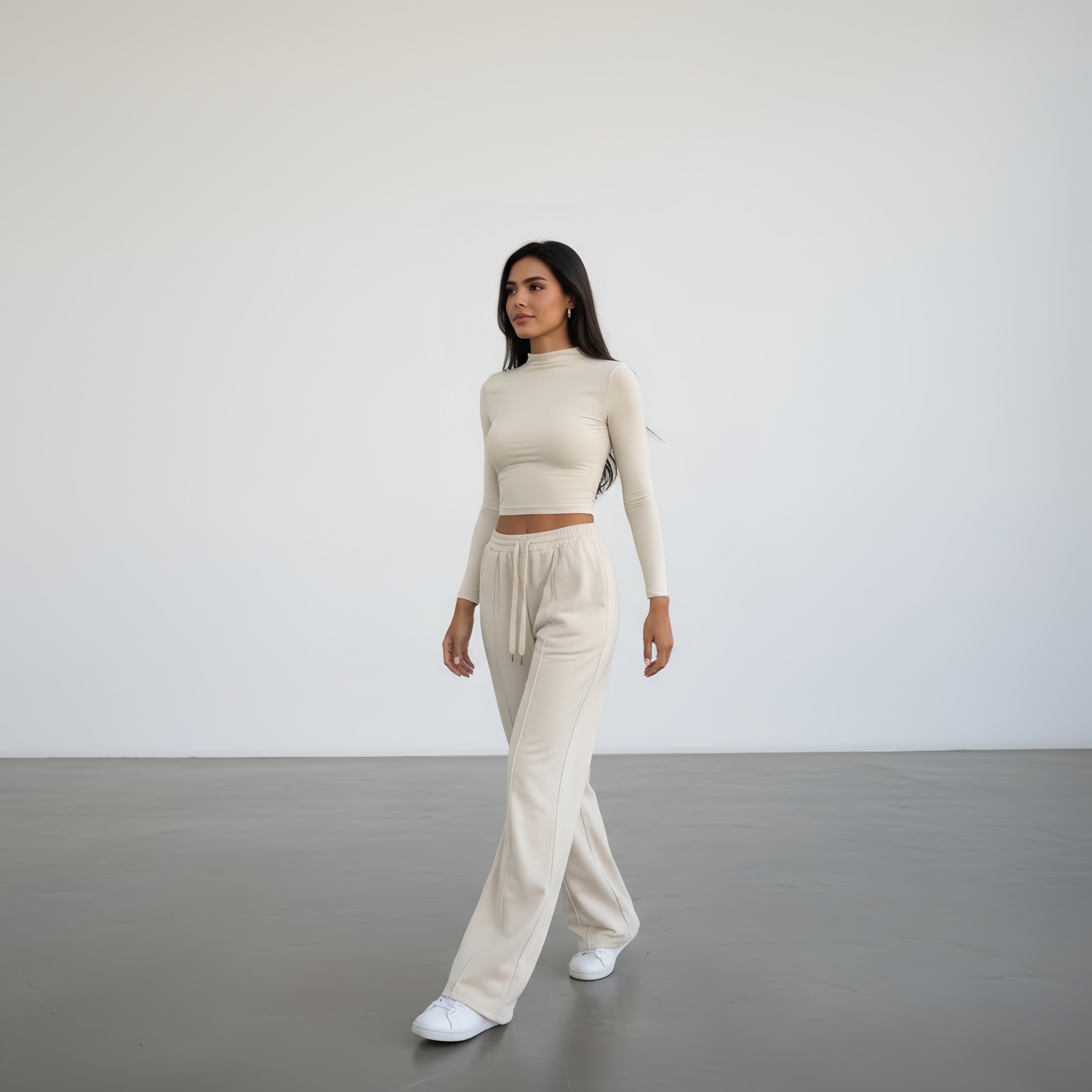 Mode Pleated Sweatpants