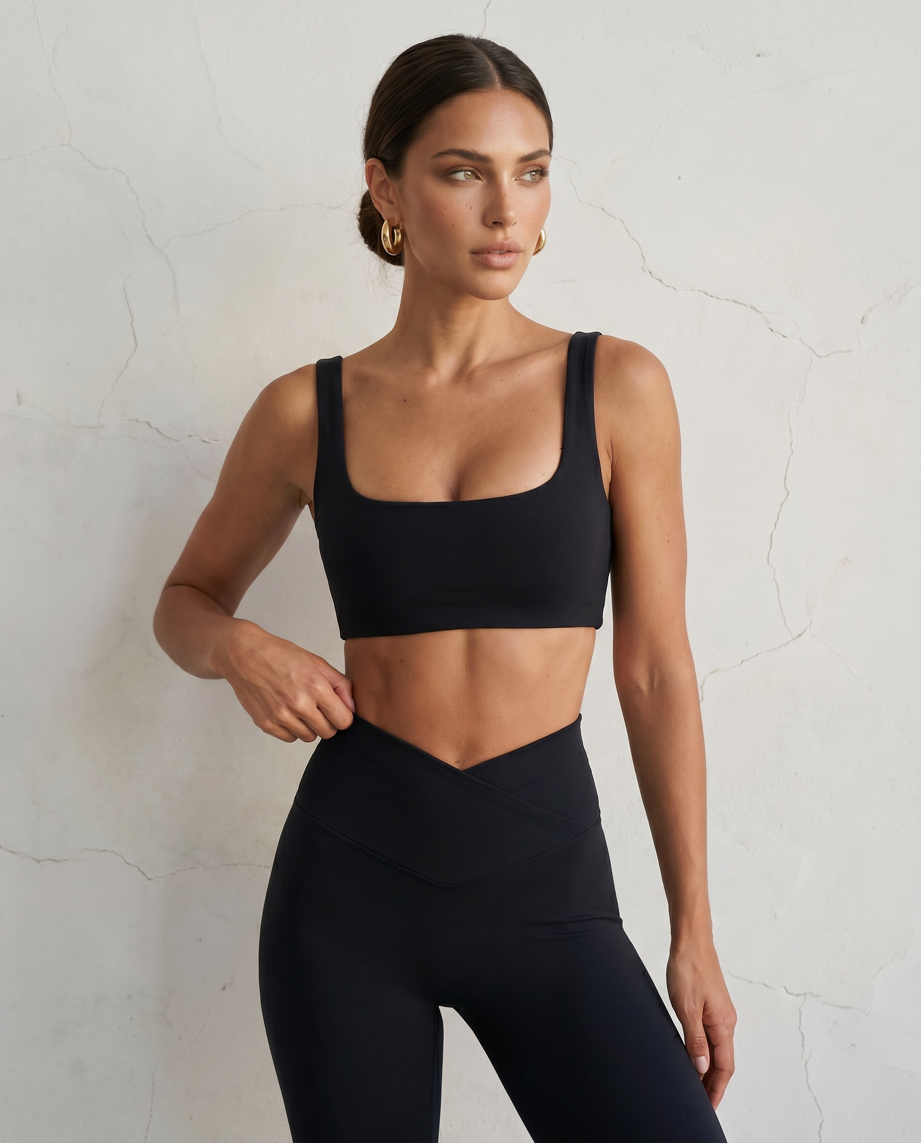 Luxe Vision – Legging com corte em V