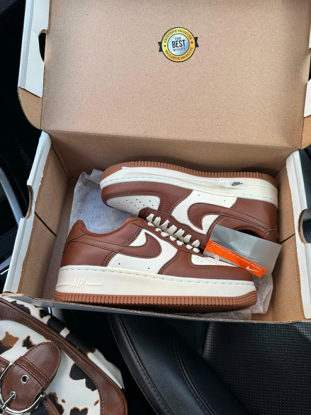 AIR FORCE MARROM - LUXO foto 2