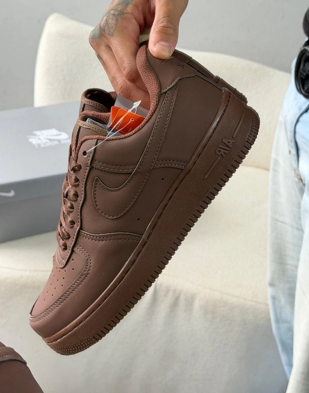 AIR FORCE PRIME - MARROM foto 5