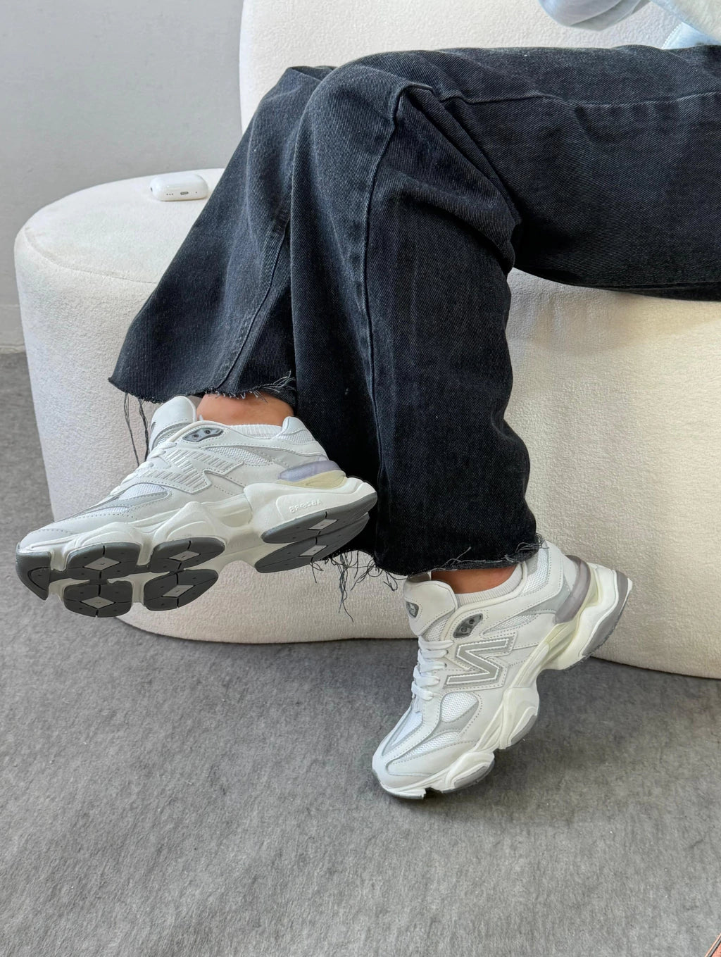 NB 9060 Gelo - Couro
