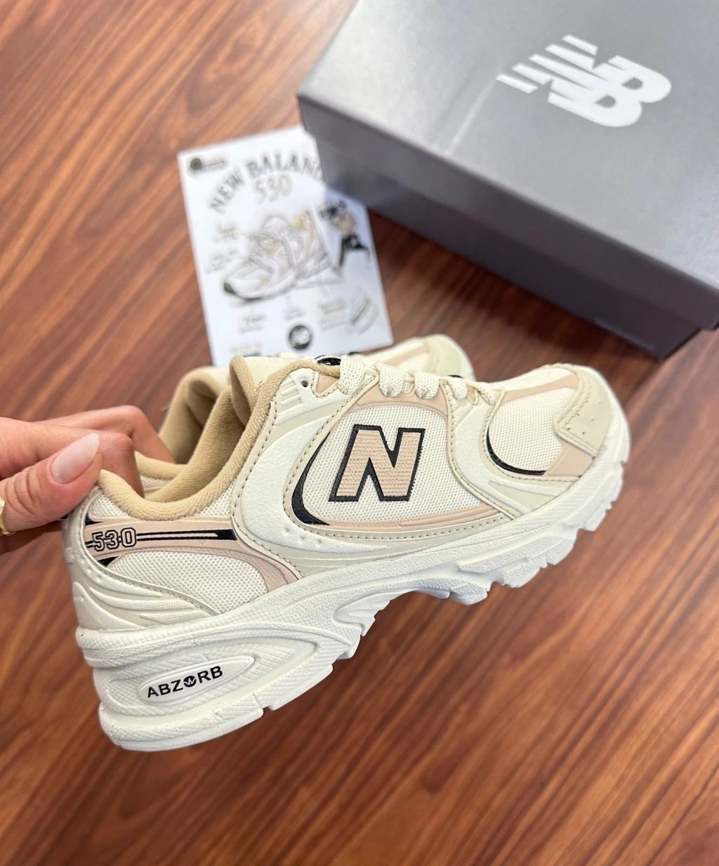 NEW BALANCE 530 RETRÔ- ROSE foto 3