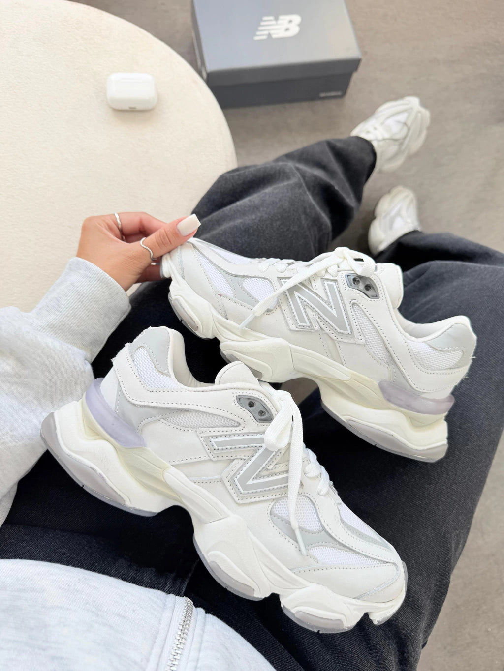 NB 9060 Gelo - Couro