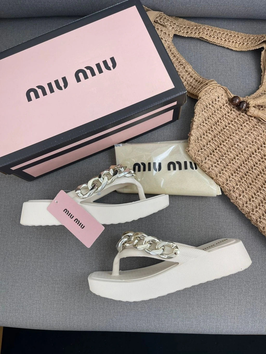 RASTEIRA MIUMIU PREMIUM CORRENTE foto 13