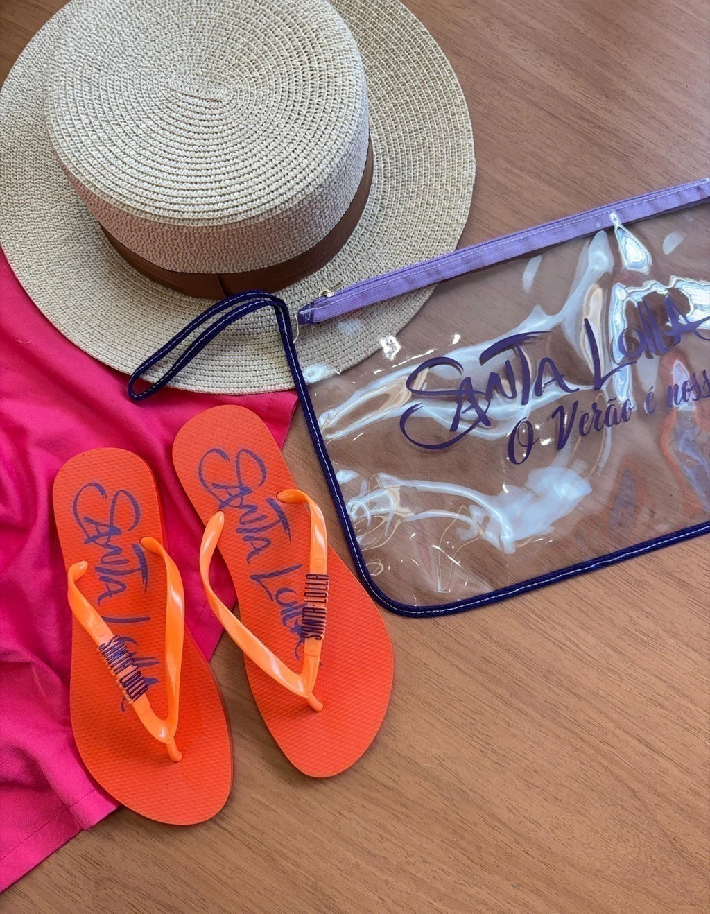 KIT CHINELO+BOLSA SANTA LOLLA VERÃO foto 5
