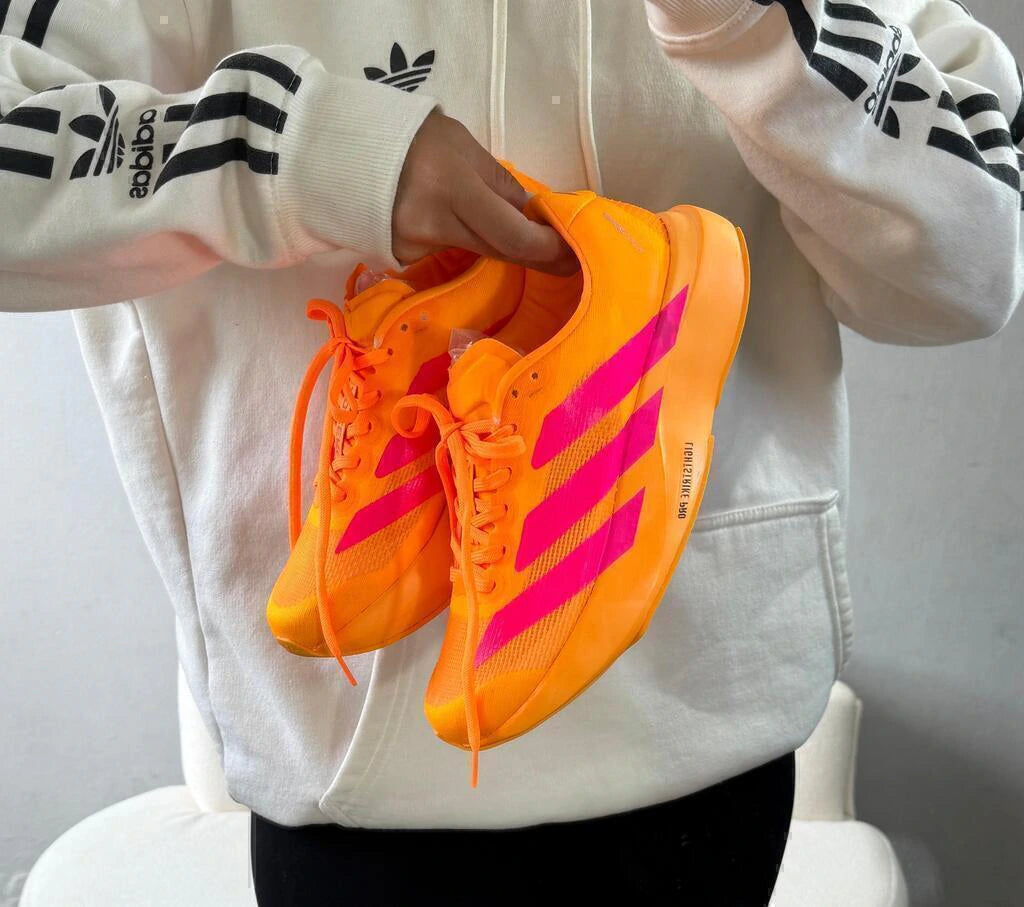 ADIZERO ADIOS PRO 4 - LARANJA/PINK foto 4