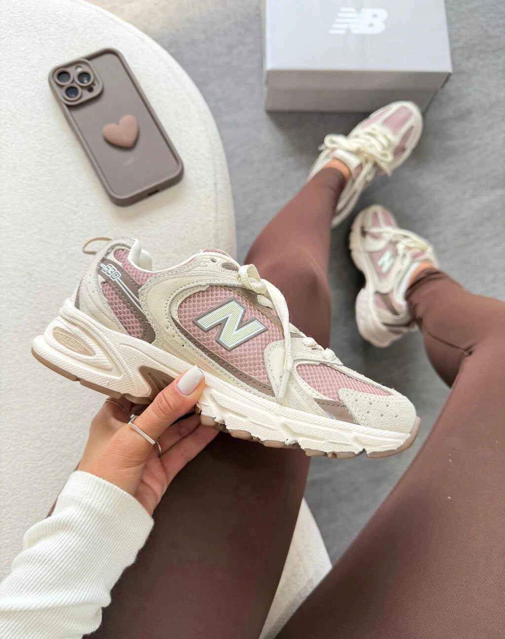 NEW BALANCE 530 ROSE LATTE foto 4