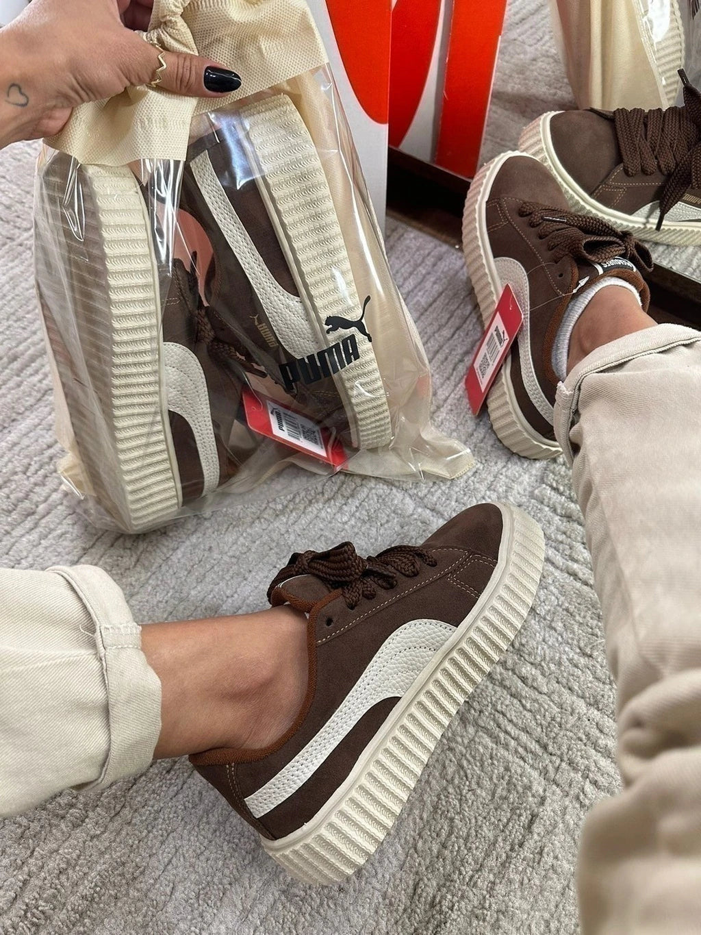 PUMA SUEDE - CAFÉ foto 4