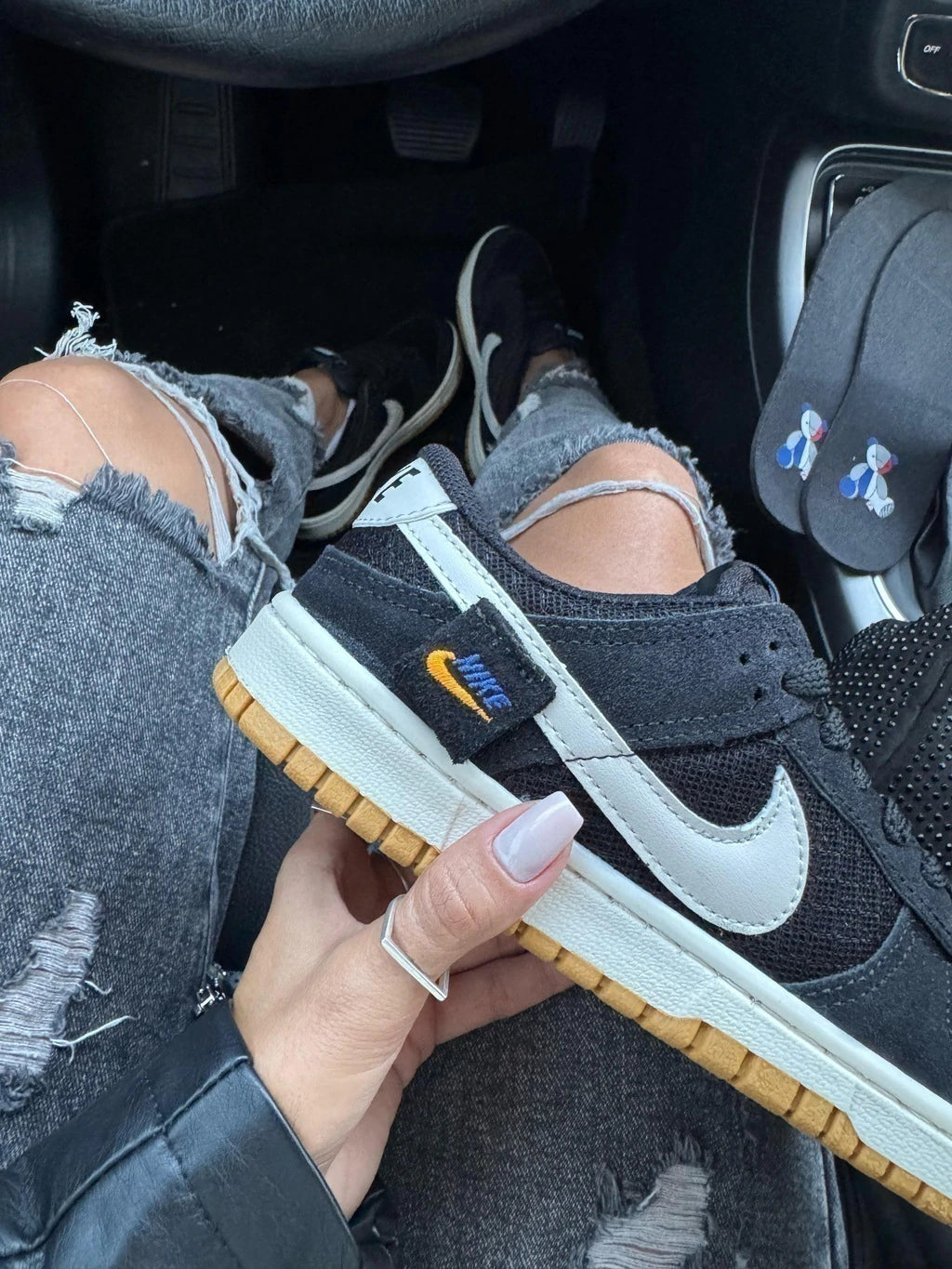 DUNK LOW TEDDY BEAR - PRETO foto 3