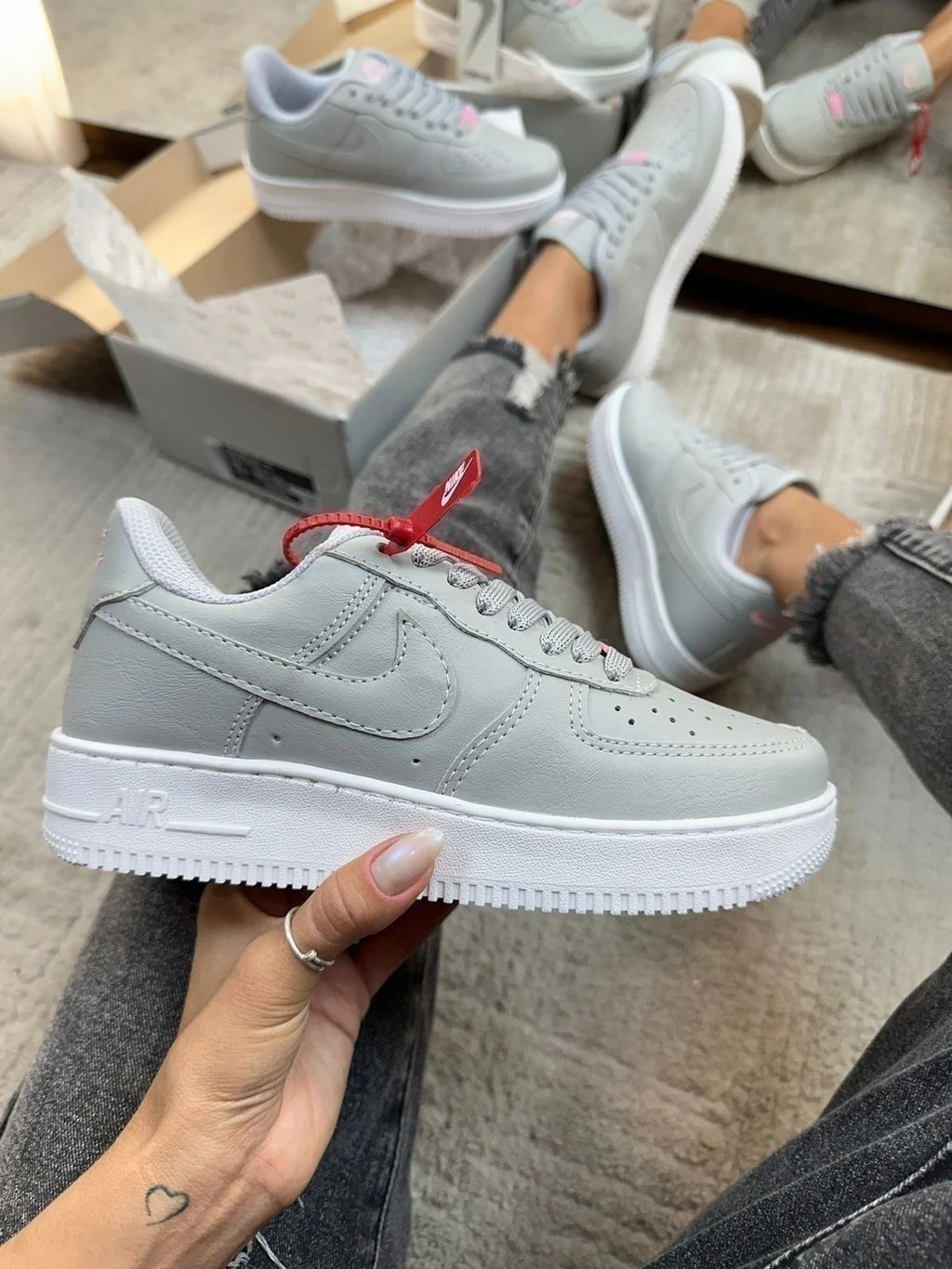 AIR FORCE CINZA
