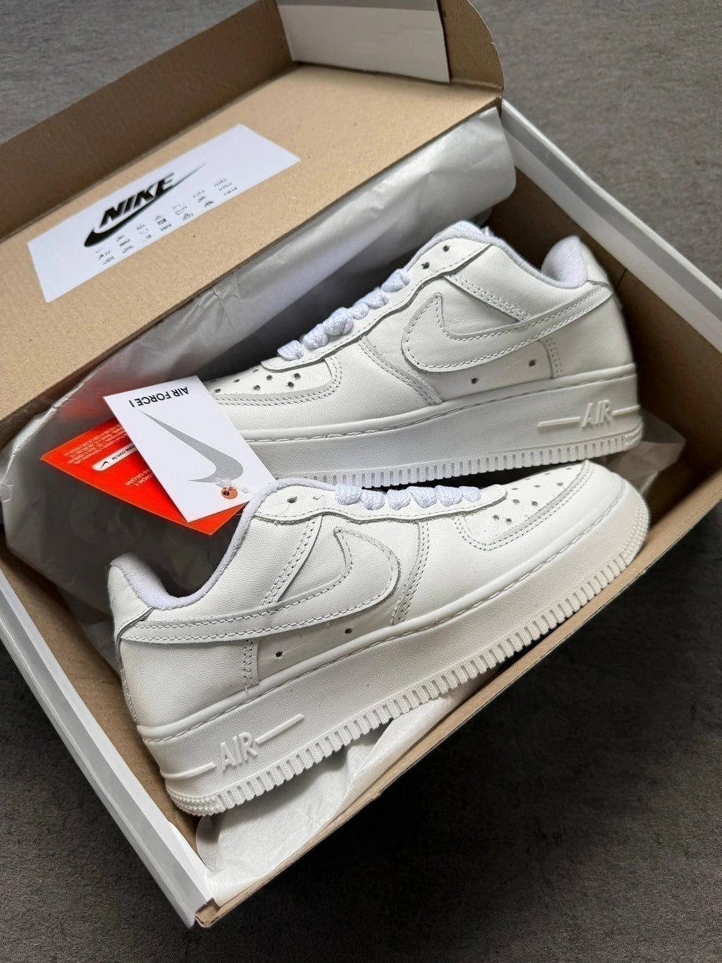 AIR FORCE BRANCO - 100% COURO