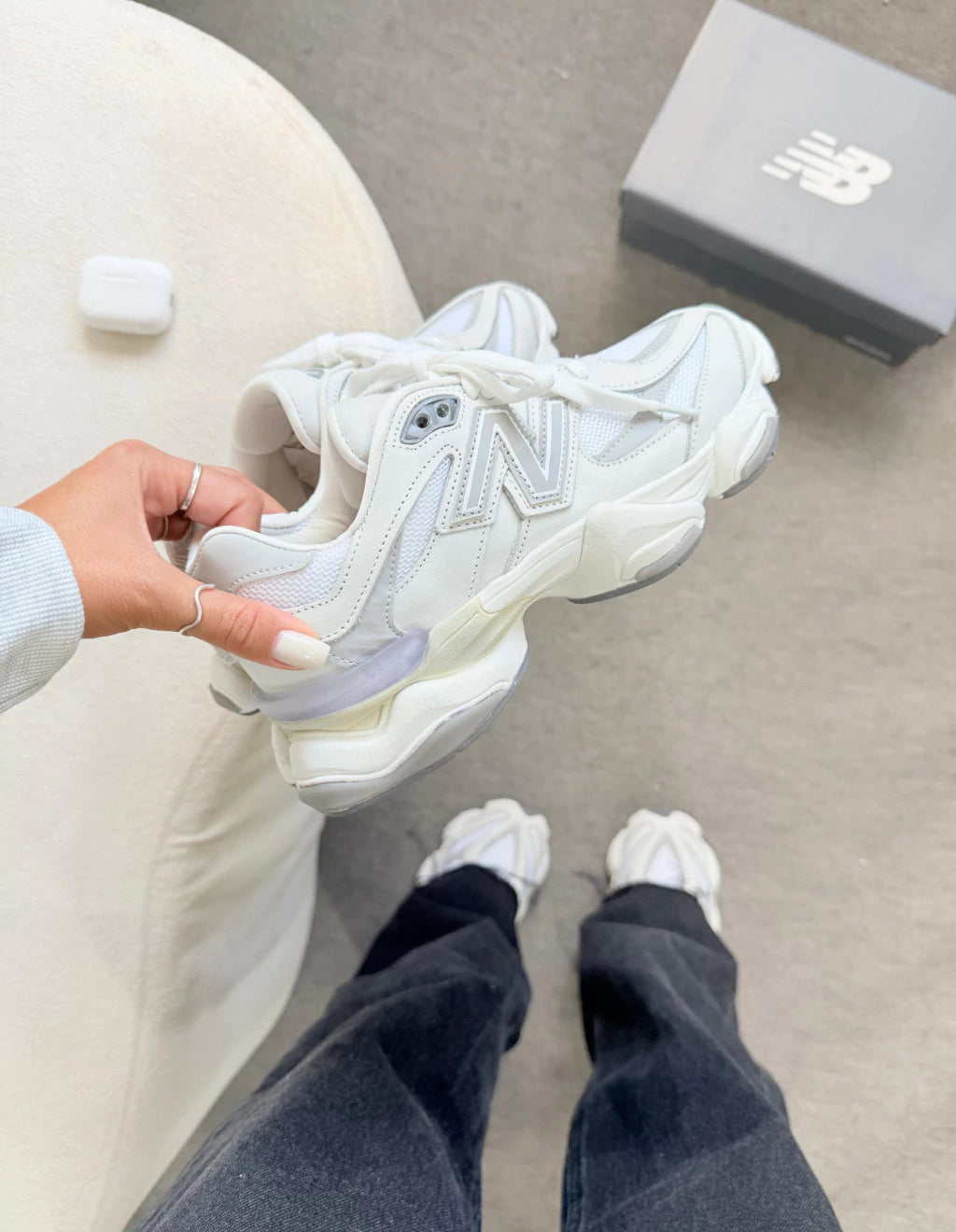 NB 9060 Gelo - Couro