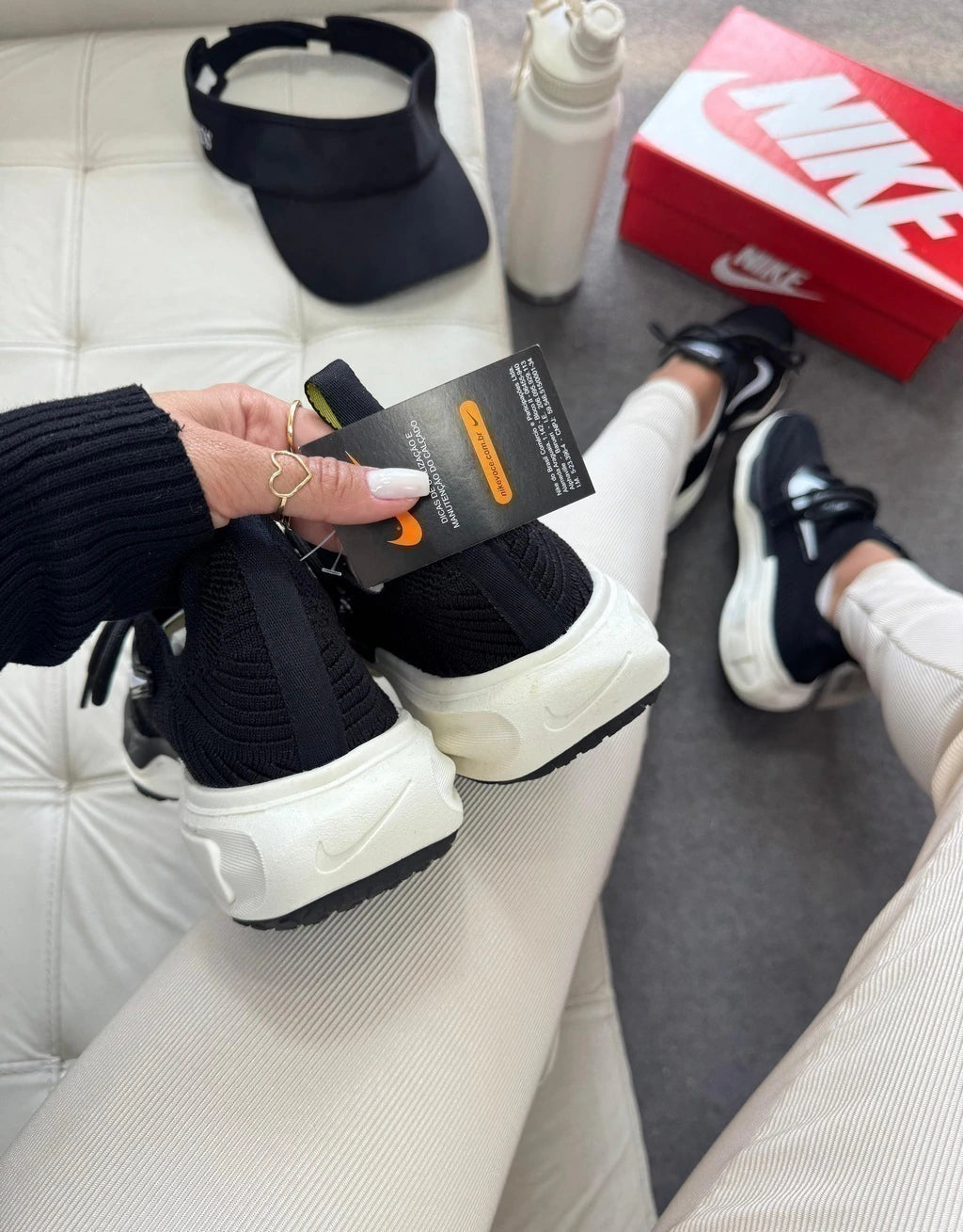 NIKE KNIT B3 - PRETO foto 5