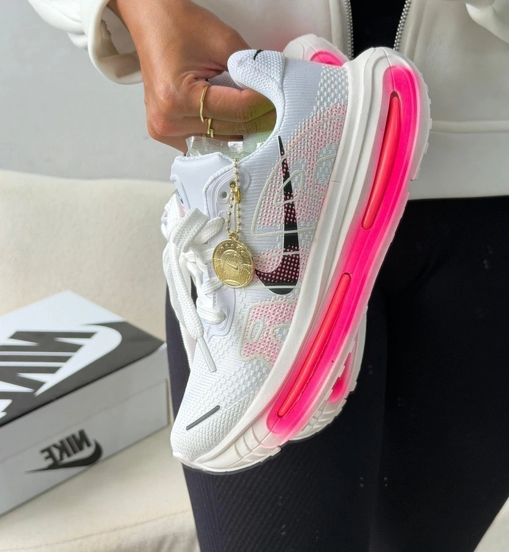 NIKE RUN VOMERO - BRANCO/ROSA
