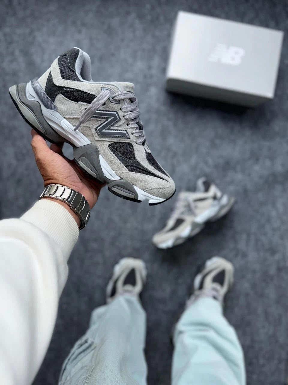 NB 9060 Gradite - Couro legítimo
