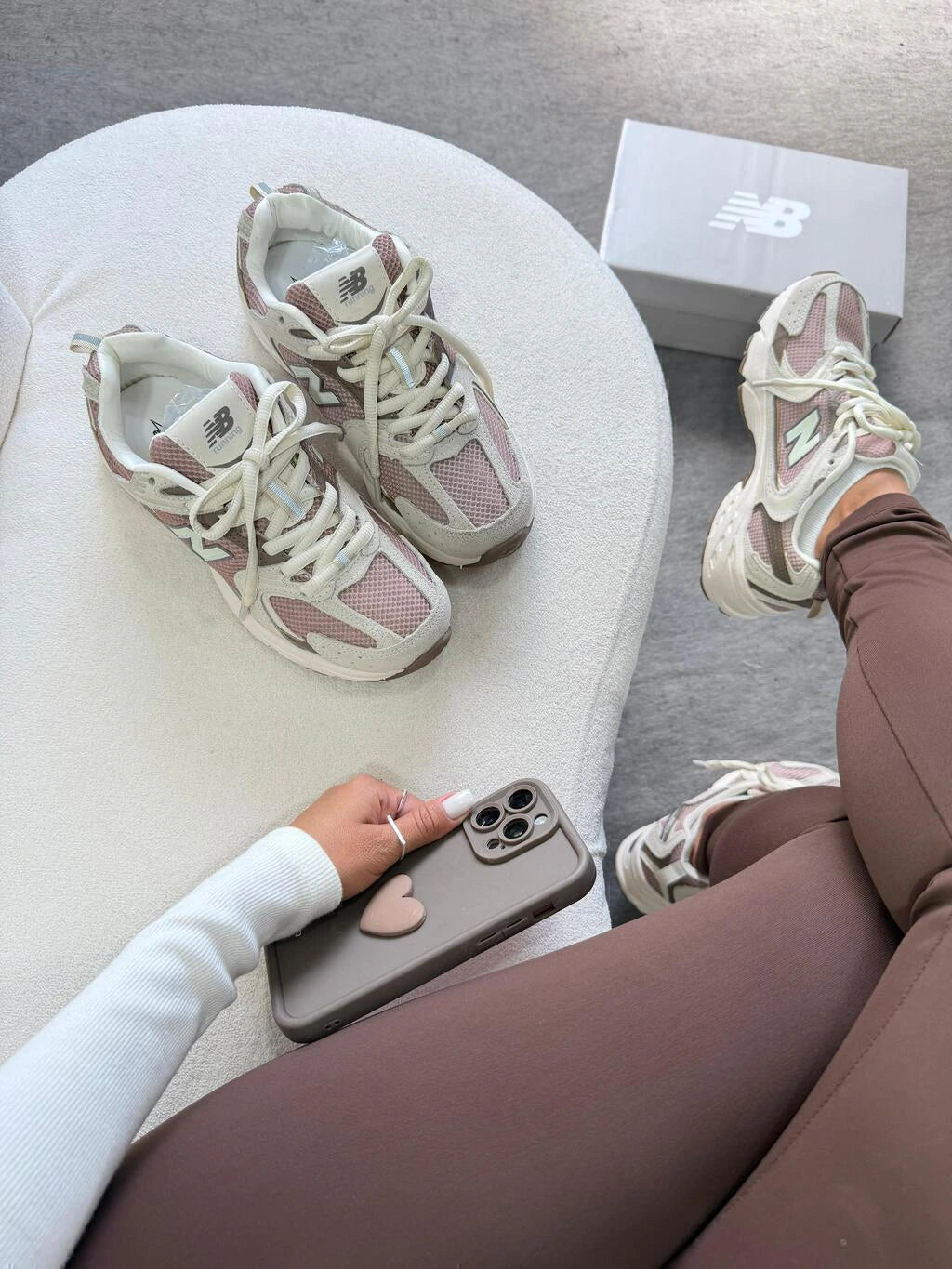 NEW BALANCE 530 ROSE LATTE foto 6