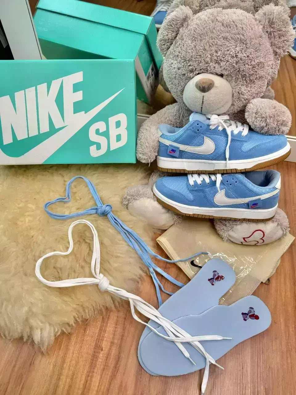 DUNK LOW TEDDY BEAR - AZUL foto 2