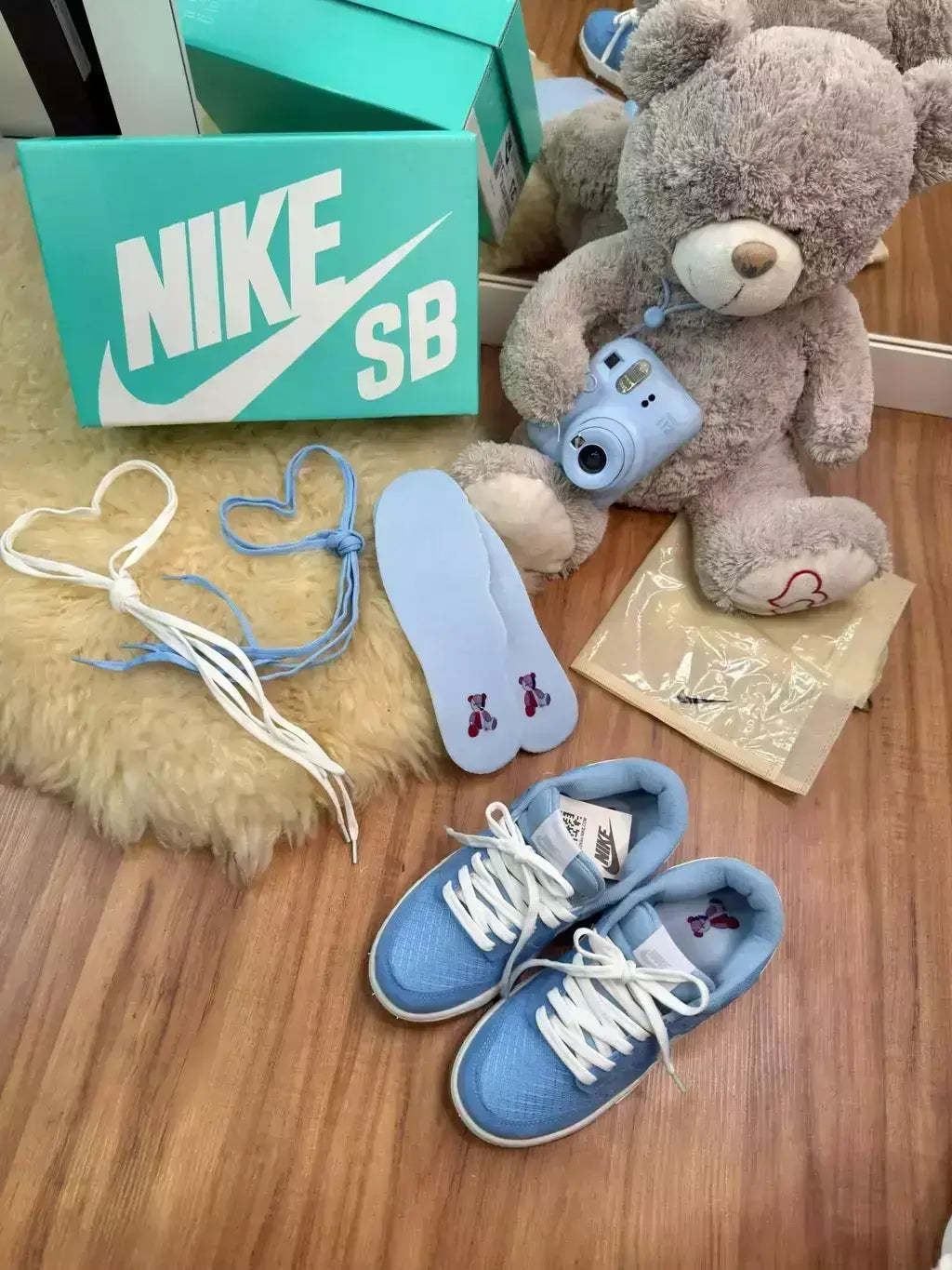 DUNK LOW TEDDY BEAR - AZUL foto 4
